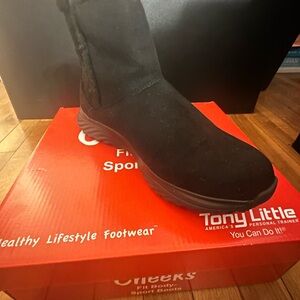 Tony Little Women's Black Ankle Booties